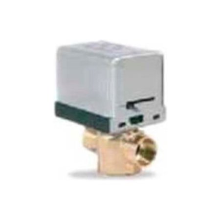 ERIE 3/4" General Purpose Sweat Zone Valve With 24V Actuator & End Switch VT2317G13A02A